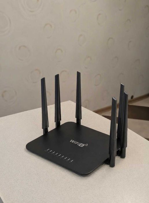 Wi fi роутер 6 антен маршрутизатор для дому интернет