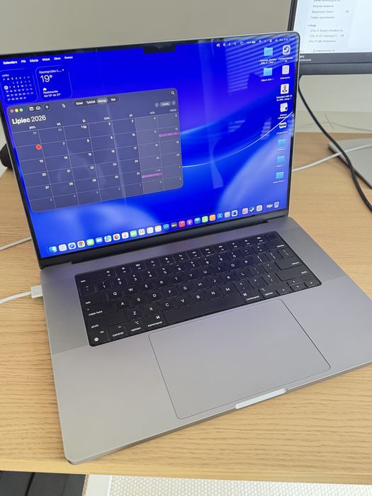 MacBook Pro 16” M1 Pro | 16 GB RAM | 512 GB SSD | Stan idealny | Bateria 100%