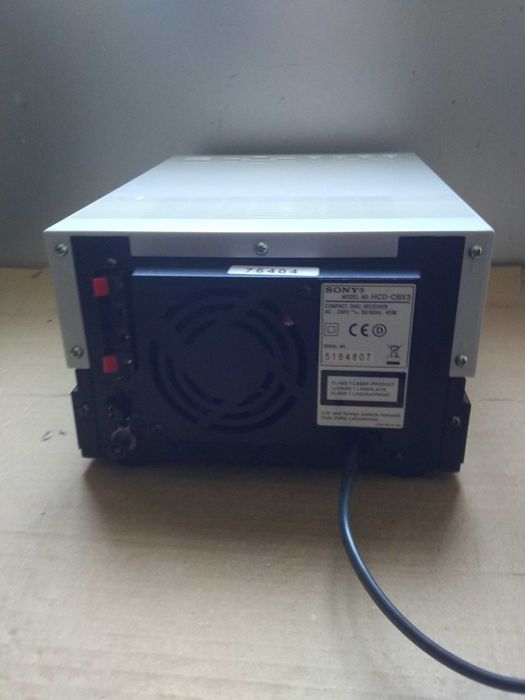 Vendo mini hifi Sony HCD-CBX3 para peças