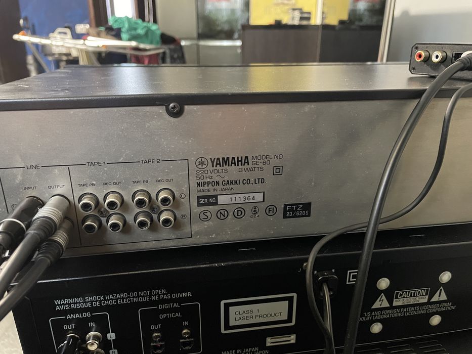 YAMAHA GE-60 эквалайзер