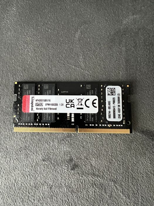 НОВА, Оперативна памʼять Kingston FURY 16GB DDR4 2666MHz