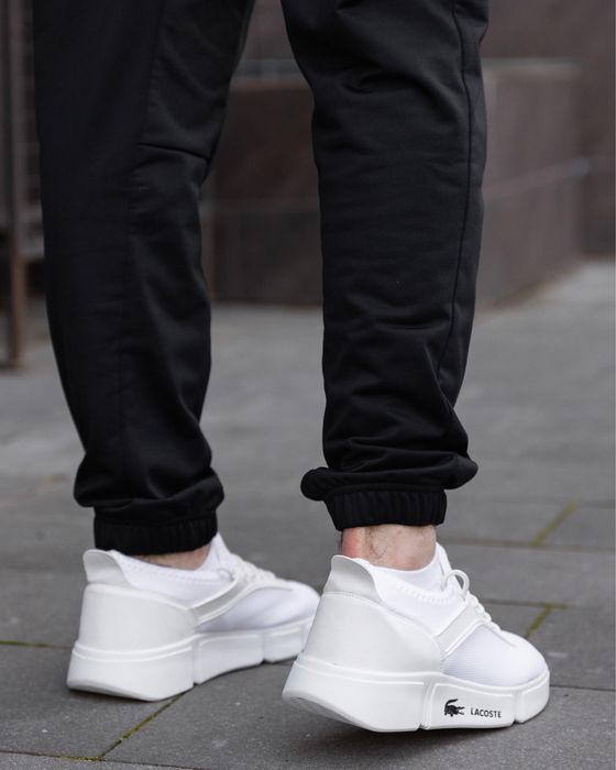 Lacoste White, кросівки на літо, чоловічі