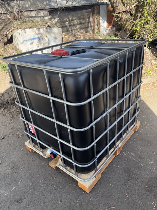 Єврокуб чорний на 1000л