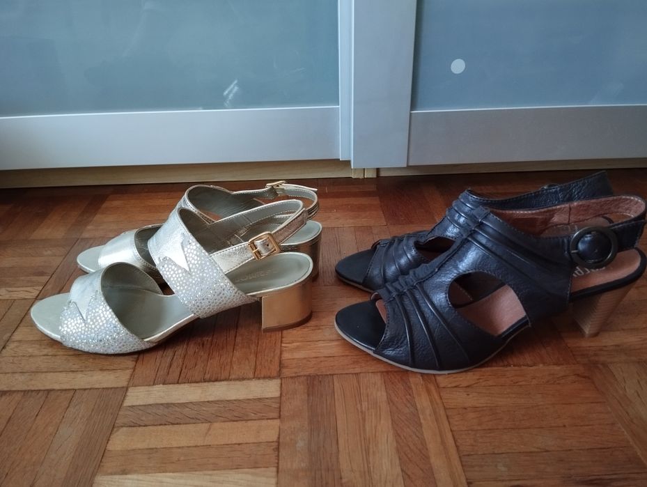 5 pares sandálias e socas, novas nr 40