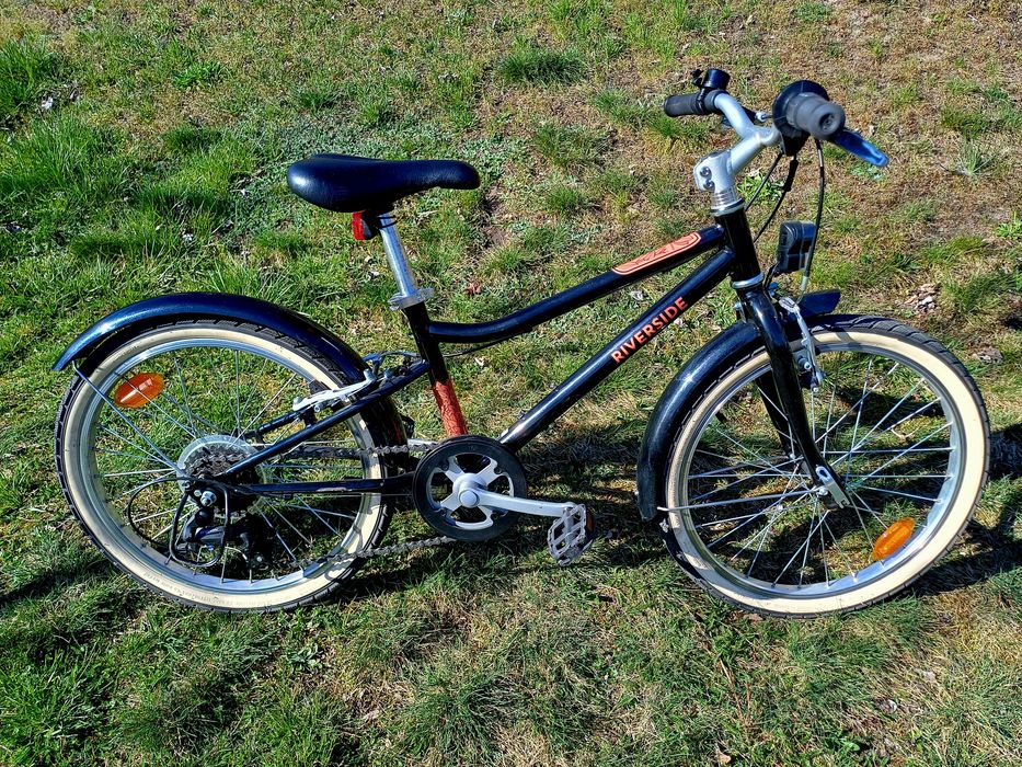 Rower trekkingowy Decathlon Btwin Riverside 20 cali – czarny Bydgoszcz ...