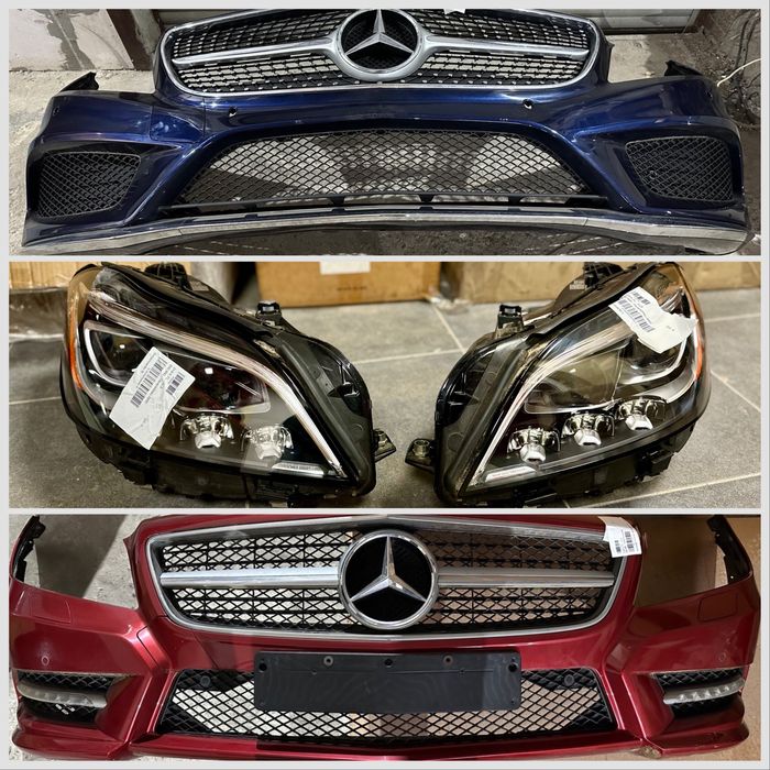 Бампер amg Фары Мерседес CLS 218 новые оригинал