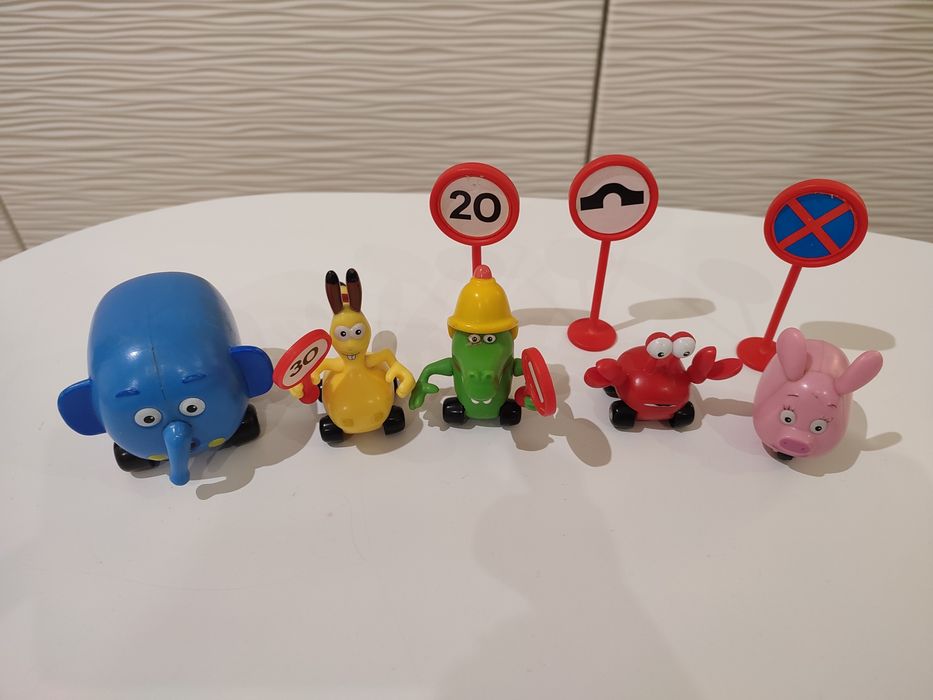 Conjunto figuras Selva Sobre Rodas