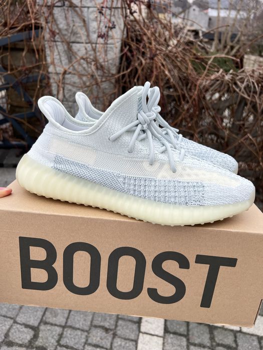 Adidas Yeezy Boost 350 V2 Cloud White Reflective sneakersy niskie 46