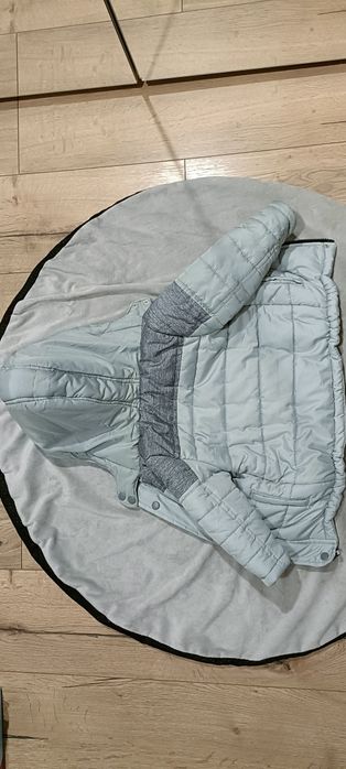Szara zimowa kurtka rozm. 80/ ubranka dziecięce