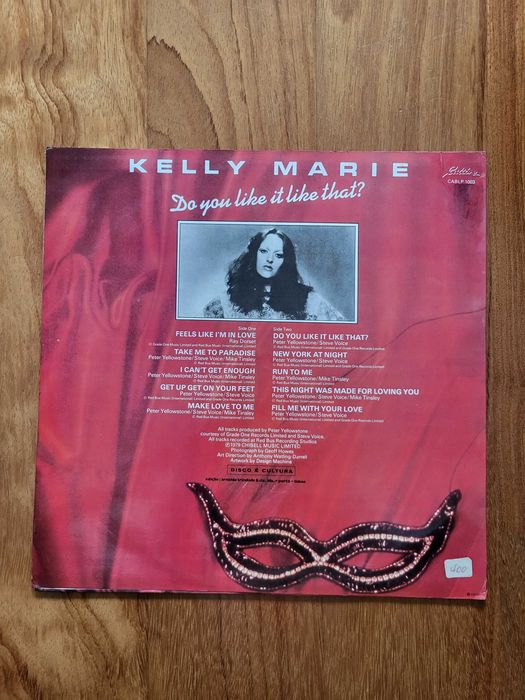 Disco Vinil | "Do you like it like that", Kelly Marie