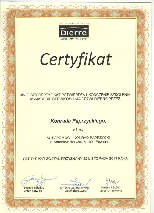 Awaryjne otwieranie samochodu mieszkania Poznań.
