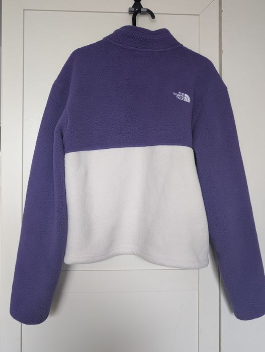 polar the north face fioletowy retro damski