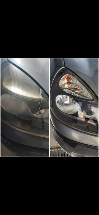 Polimento/ Polimerização faróis + opção ppf