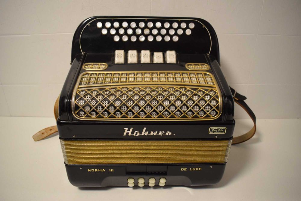 Concertina Hohner Norma III, 3 Voz C São Pedro Do Sul, Várzea E Baiões