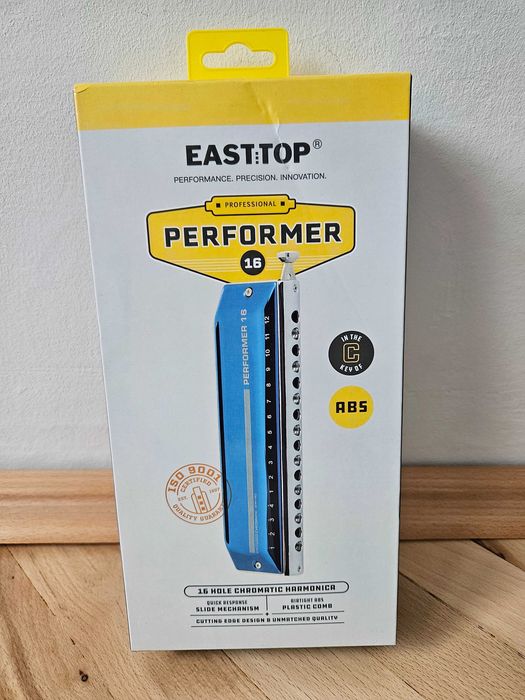 Easttop Harmonijka Chromatyczna 16 kanałów, nowa