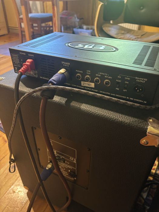EBS Reidmar 470 +  TecAmp 400 W