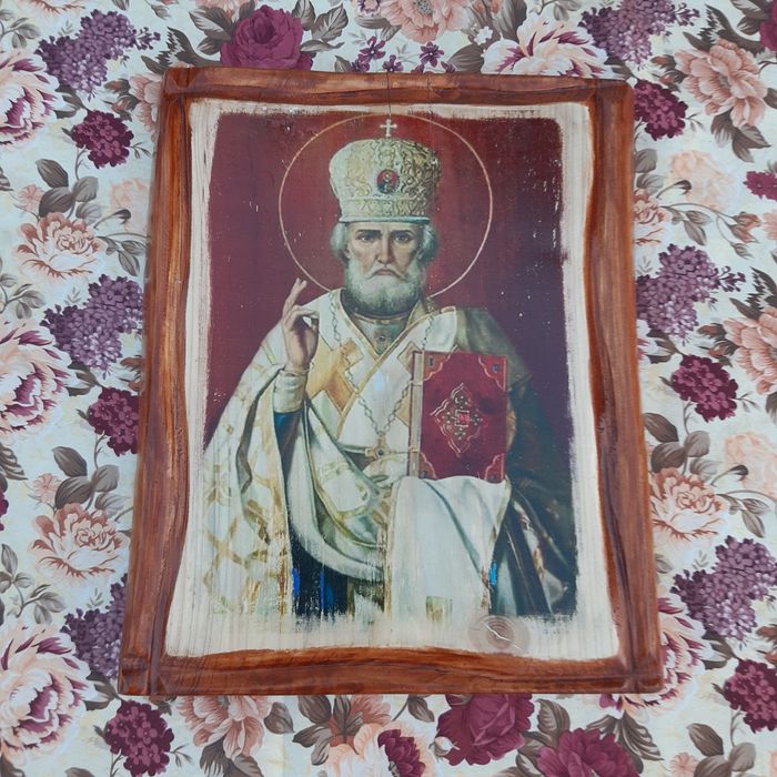Миколая ікона під старовину