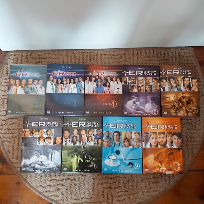 Ostry dyżur 9 sezonów dvd