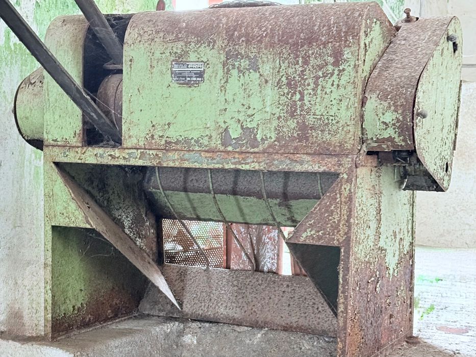 Maquinaria de lagar antigo