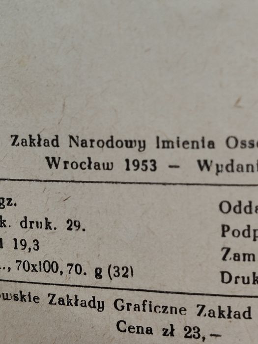 Książka Odyseja Homer 1953 rok