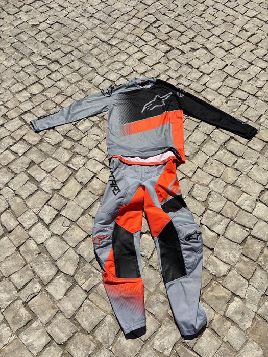 Fato de motocross ou enduro alpinestars