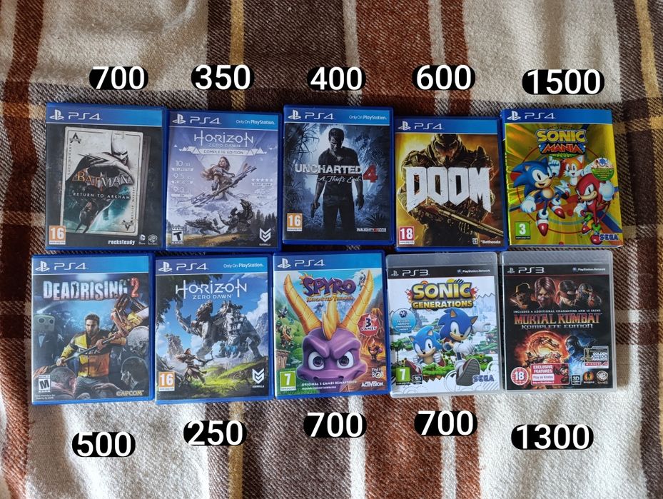 Игры для playstion 3/ps4