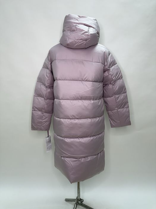 Женский удлиненный пуховик CLASNA усі розміри Розпродаж