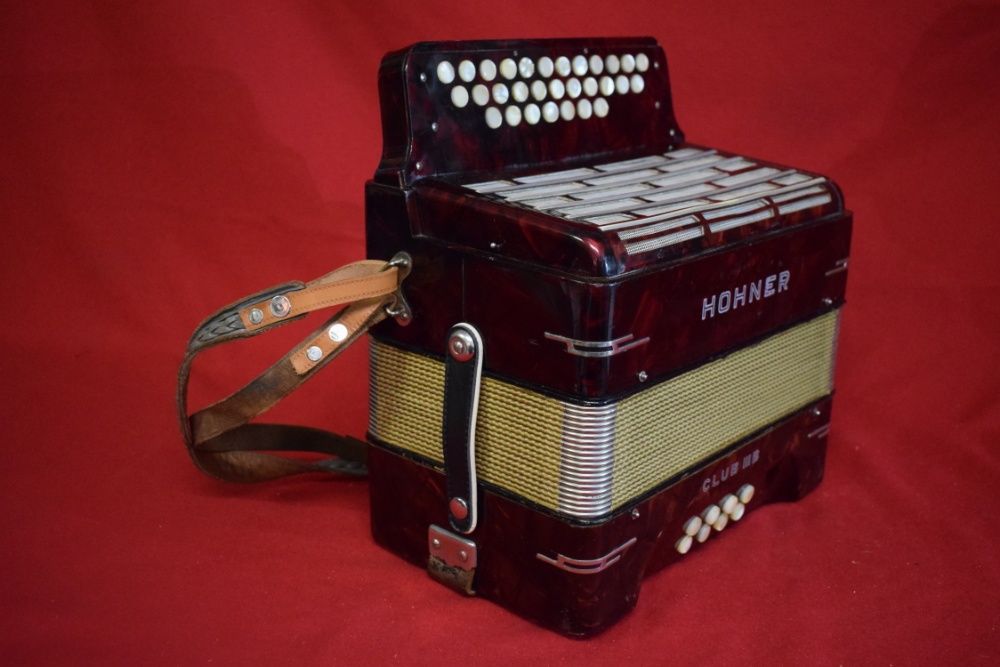 Concertina Hohner Club III 3 Voz São Pedro Do Sul, Várzea E Baiões