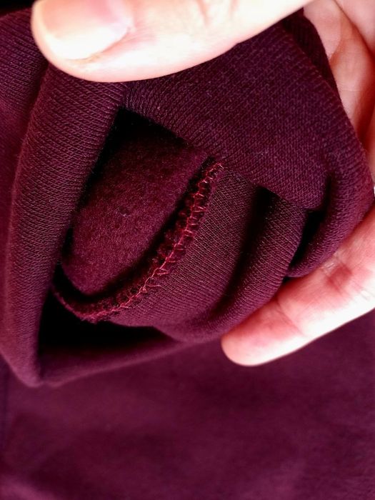 Костюм спортивний теплий штани кофта бордовий зимовий