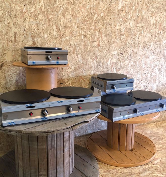 Máquinas de Crepes Elétricas e a Gás de Qualidade
