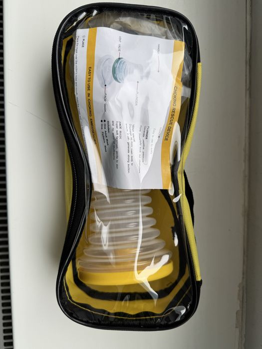 Zakrztuszenie, urzadzenie awaryjne w przypadku zaksztuszenia