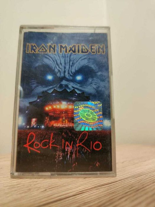 Iron Maiden Rock In Rio 2kasety, vintage