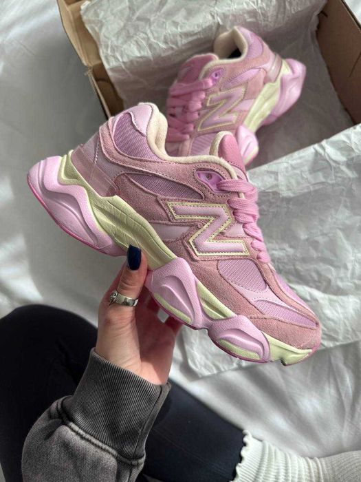 New Balance 9060 Pink термо, ню беланс 9060 зима, нб 9060 термо