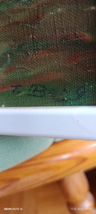 Obraz olejny na płótnie pejzaż górski Beskidy