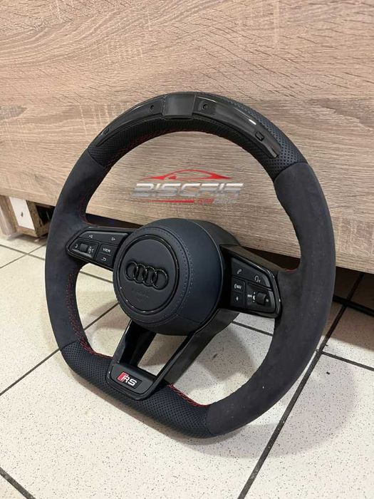 Volante Audi A3 A4 B8 TT 8J Q3 Q5 (S-Line / RS) Estilo R8
