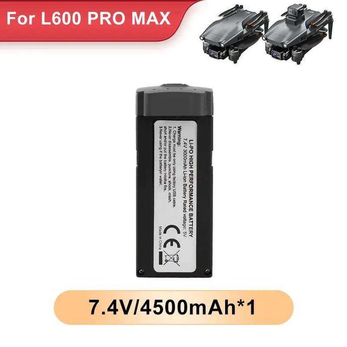 Bateria drona L600 L600-1 PRO MAX 4500 Mah 7,4V