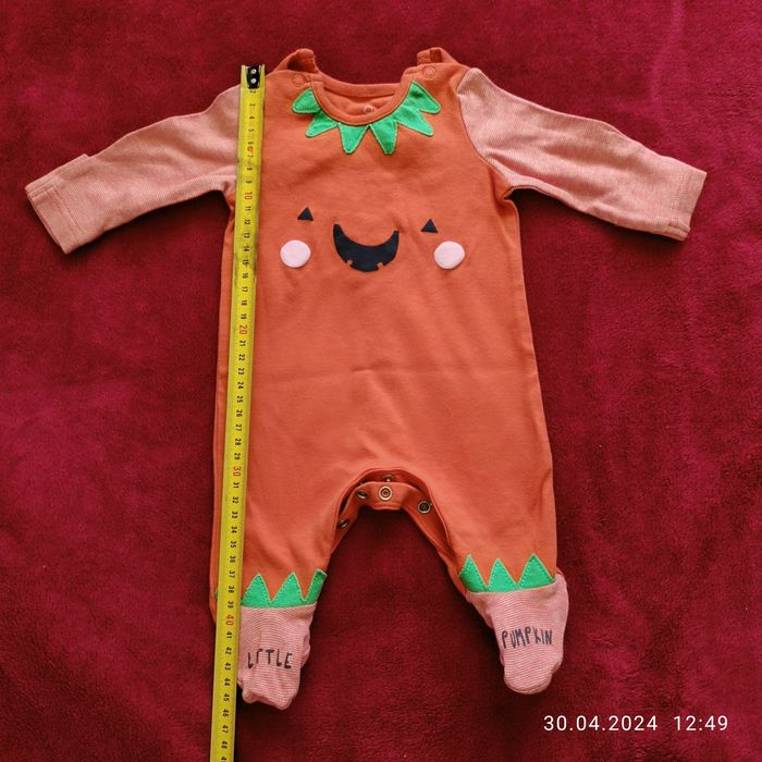 Одяг Чоловічок ХЕЛЛОУЇН р. 56 (3.4кг) ,80 (9-12міс)