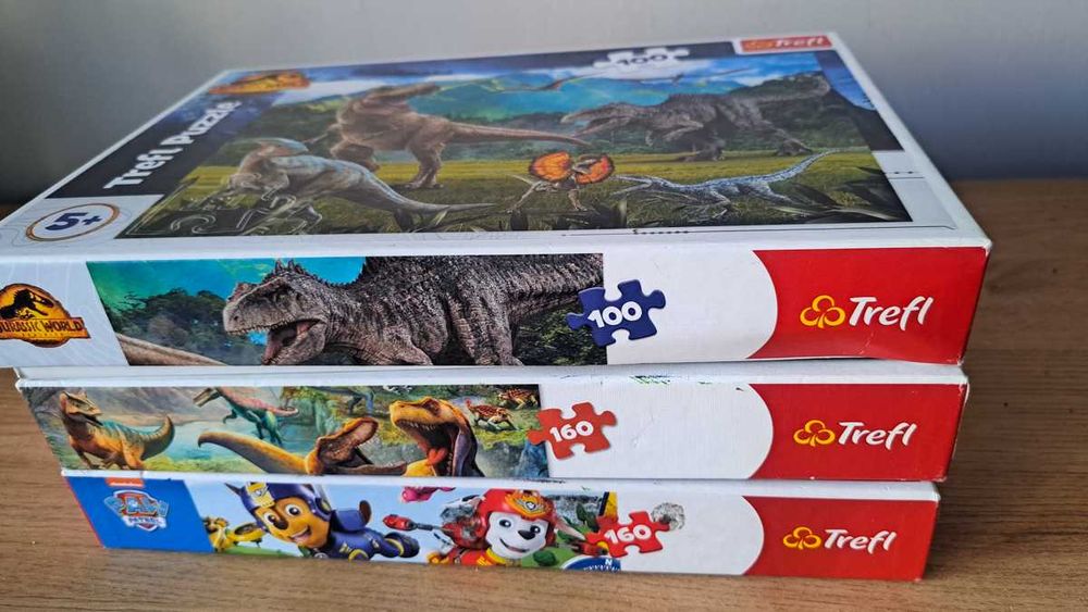Puzzle Trefl 3 sztuki