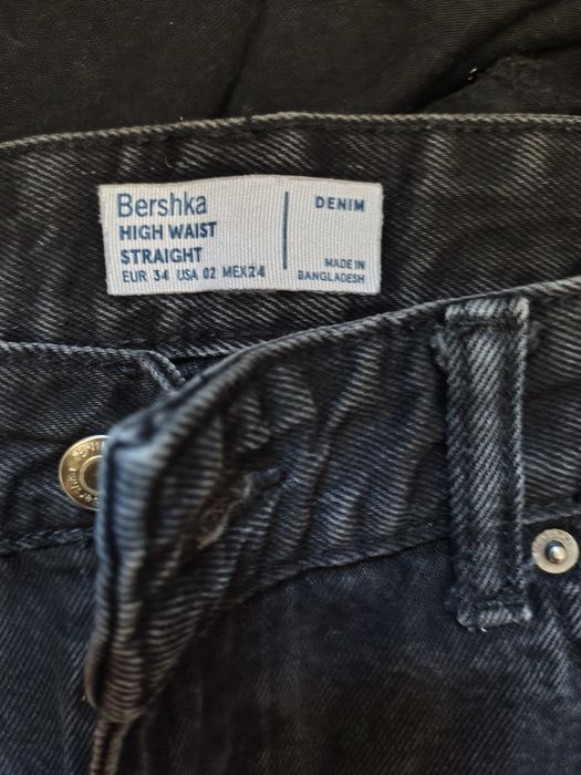 Джинсы черные размер 42