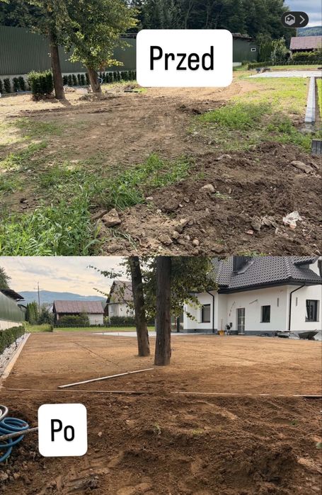 Uslugi Minikoparka lub wynajem