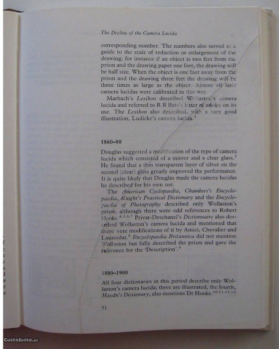 Desenho - Ciência - The CAMERA LUCIDA, in art and science