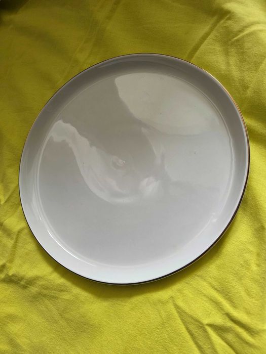 Piatto piano 27 cm porcellana bianco Sublima bianco