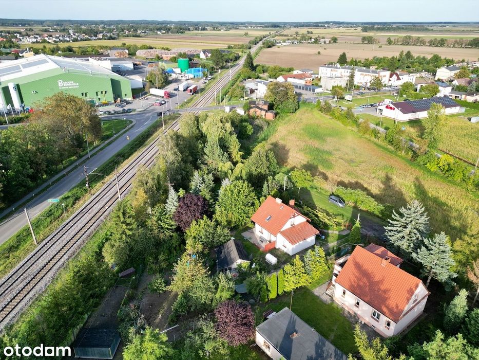 Uzbrojona działka budowlana z MPZP w Gniewkowie