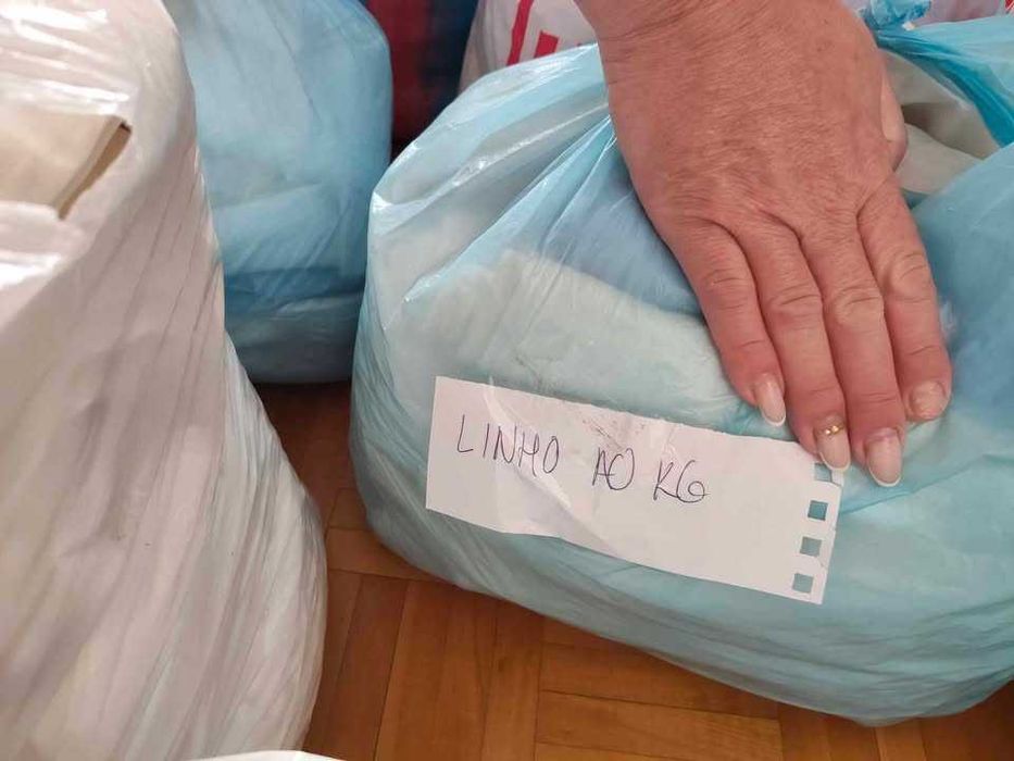 Tecido linho, algodão, sarja e organza - Preço por kg