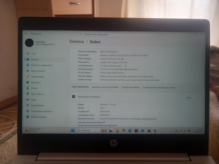 Computador portátil