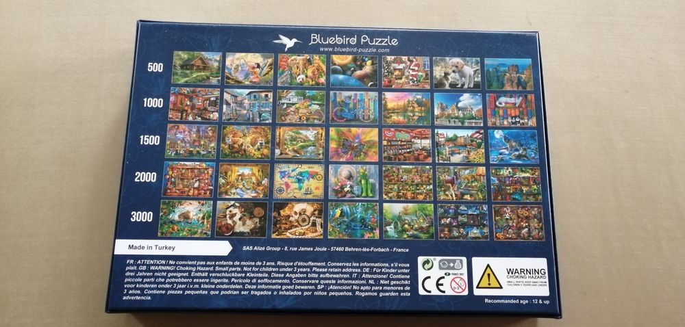 Puzzle Bluebird Wszystko do szycia 1000 kompletne