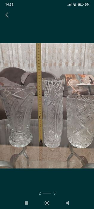 Вазы Хрустальные