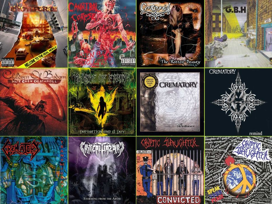 89 CDs - Metal - Muito Bom Estado