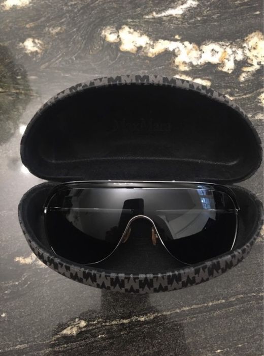 MAX MARA piękne klasyczne okulary przeciwsłoneczne