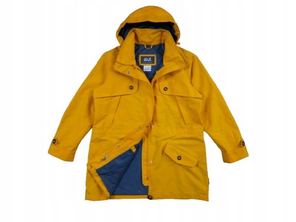JACK WOLFSKIN Kurtka Płaszcz Damska Texapore Żółta r. XL